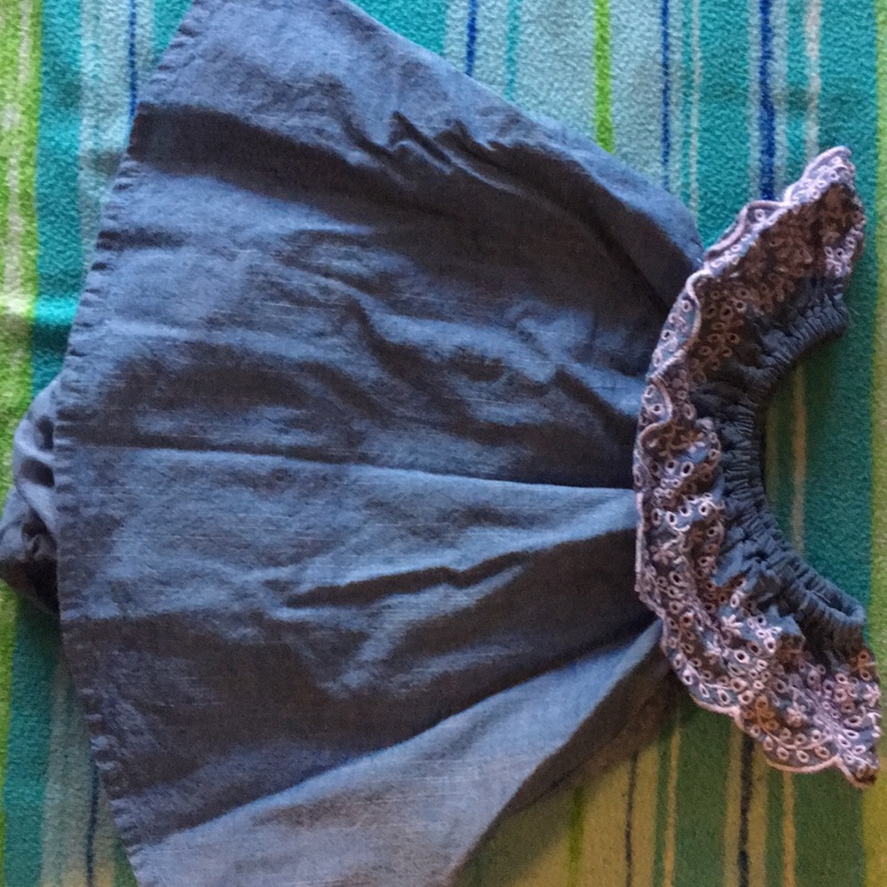 Baby jean dress